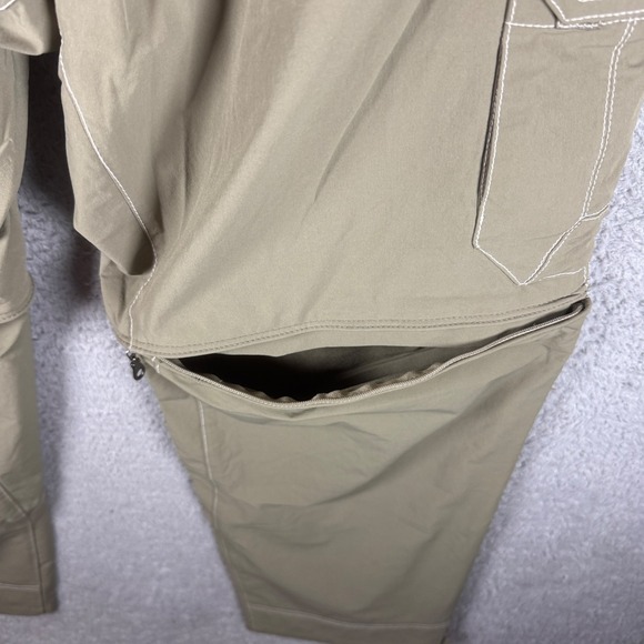 Kuhl Pants 36x29 Renegade Convertible Olive Green Stealth Zip Off Cargo Hiking - Picture 10 of 12